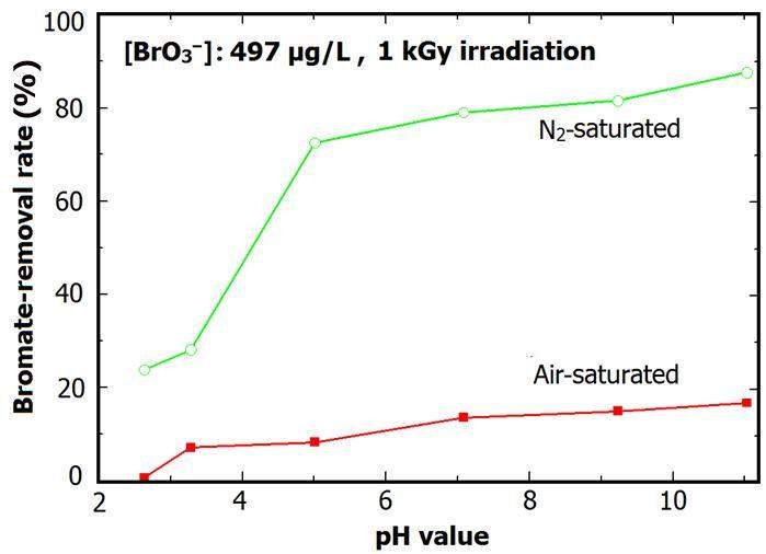 Bromate removal by gamma irradiation in aqueous solutions