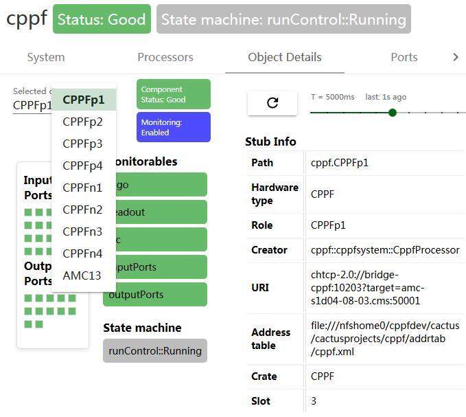 Cpp Control Design of online control and monitoring software for the CPPF system in ...