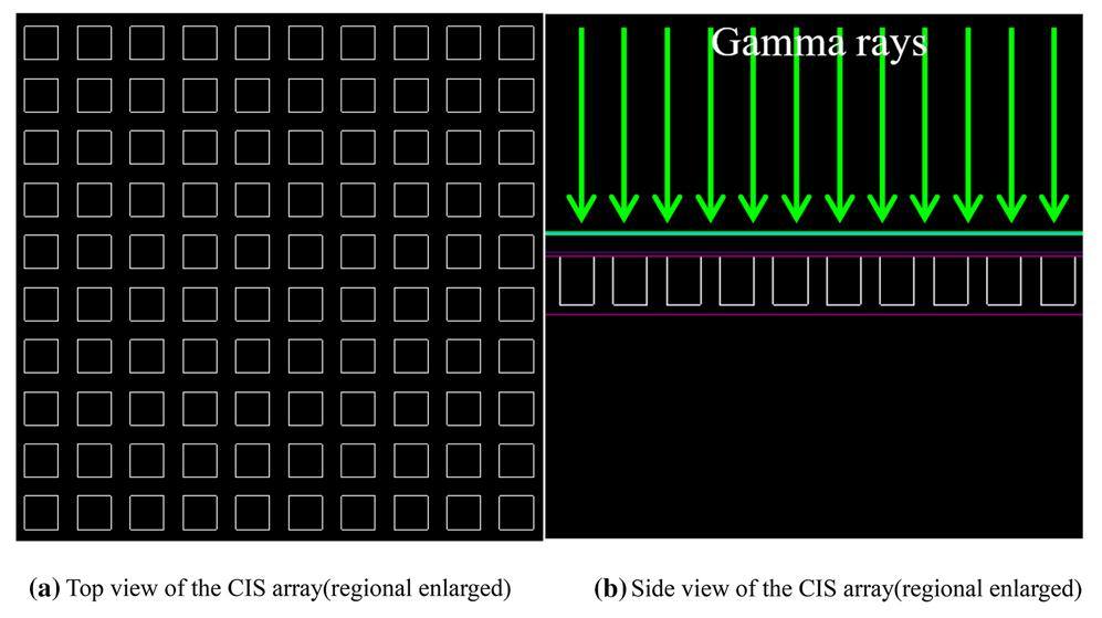 Cis Array Analyzing the transient effects of 60Co gamma rays in a CIS by Monte ...