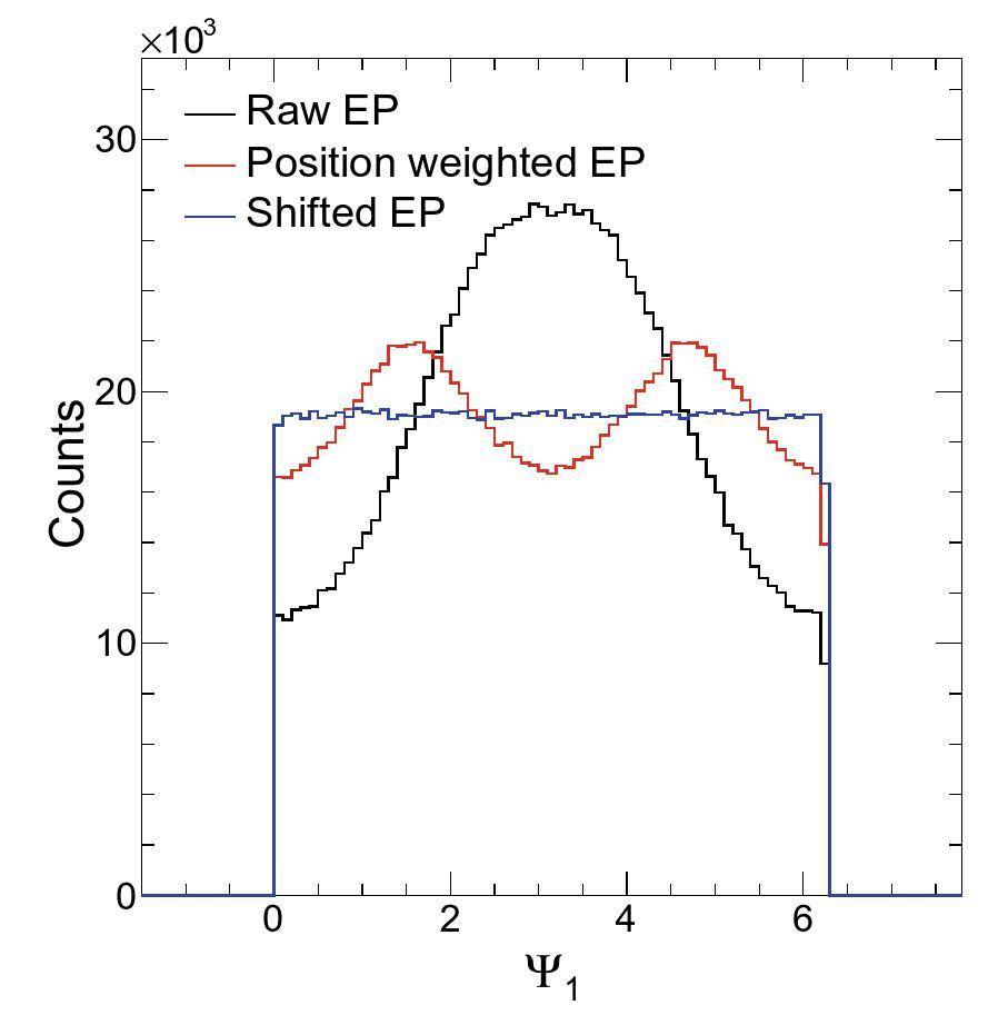 Event plane determination from the zero degree calorimeter at the ...